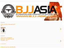 Tablet Screenshot of bjj-asia.com